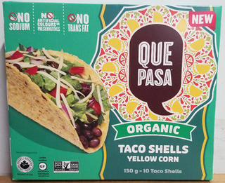 Taco Shells Organic Yellow Corn (Que Pasa)